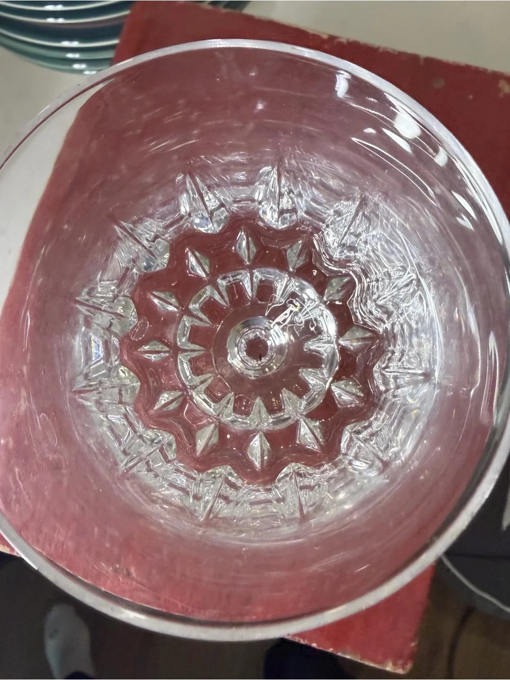 Cristal D’arques durand Avignon 24% lead Crystal Wine Goblet - Wine Glass